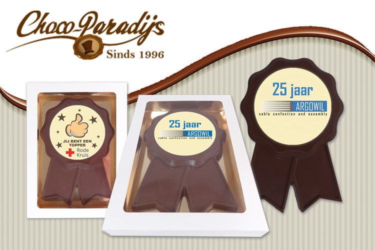Chocolade medaille