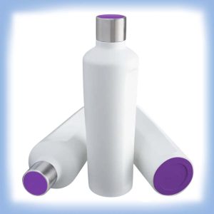Thermosfles met kleuropties en logo
