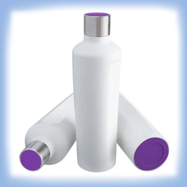 Thermosfles met kleuropties en logo