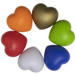 Antistress bal in de vorm van een hart