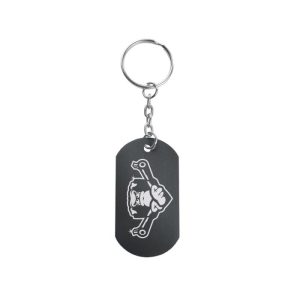 Sleutelhanger Dog Tag Nevek lasergraveren