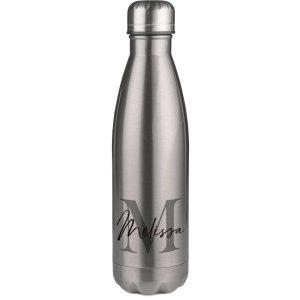 Thermofles ToGo 500ML SILVER - met én zonder personalisatie