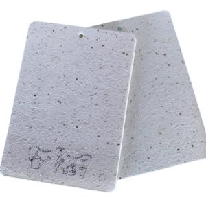 Groeipapier A6 badgehanger