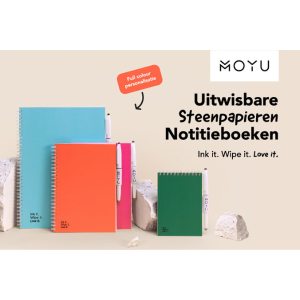 A4 Premium Hardcover Uitwisbaar Steenpapier