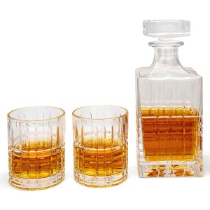 Whiskey karaf met 2 glazen Aspiran