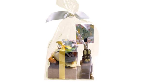 Paas chocolademix met chocolade lepel