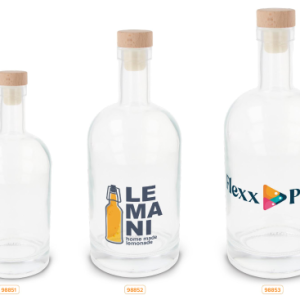 Waterfles voor op bureau