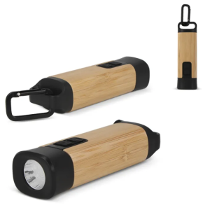 Oplaadbare R-ABS & Bamboe zaklamp
