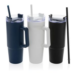 Tana RCS Recycled plastic tumbler met handvat 900 ml