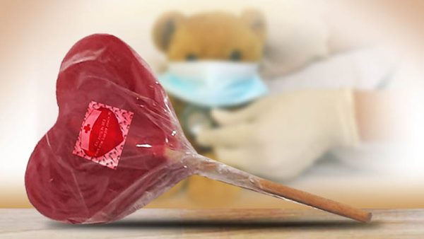 Grote liefde voor de zorg lolly