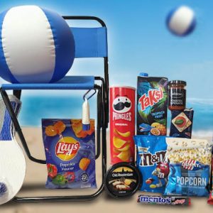 Zomer strandpakket vier de vakantie