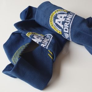 Compressiekousen laten maken en bedrukken met logo