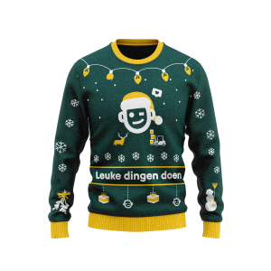 Gebreide kersttrui