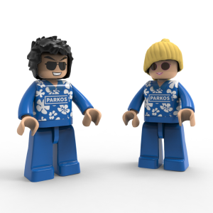 Op maat gemaakt mini figuurtje – Uniek visitekaartje van bricks!