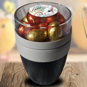 Paascadeau Food Flask met paaseitjes