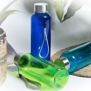 Duurzame RPET waterfles diverse kleuren
