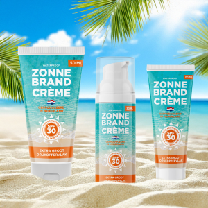 Zonnebrandcrème SPF 30 – tube of dispenser