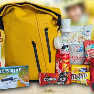 Zomers fietspakket met tas en routes