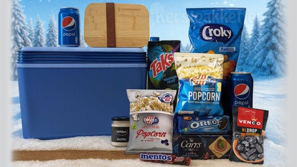Auto koelbox kerstpakket – wintersport