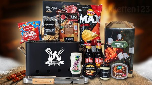 BBQ de Luxe Happz barbecue kerstpakket