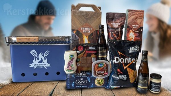 Happy Blue Barbecue kerstpakket