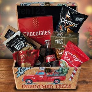 HAPPZ heerlijk houten kerstkistje