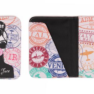 Paspoorthouder met logo, custom made